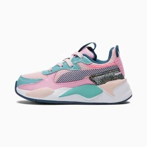 Brand New: Puma Pink and Blue Athletic Shoes with Dynamic Design